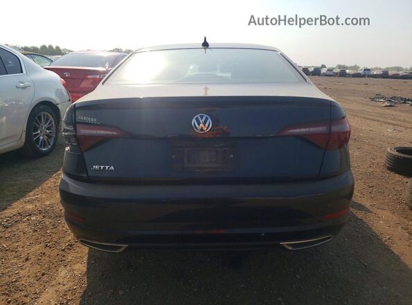 3VWC57BU9LM089377 2020 VOLKSWAGEN JETTA Black უკანა ხედი
