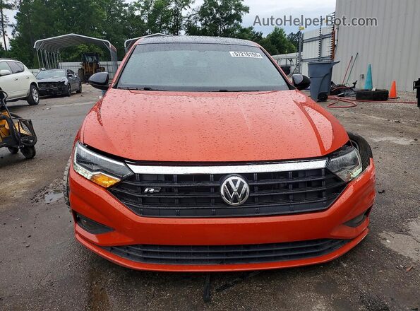 3VWC57BU9MM012753 2021 VOLKSWAGEN JETTA Orange Vista frontal
