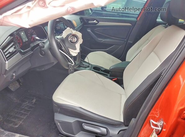 3VWC57BU9MM012753 2021 VOLKSWAGEN JETTA Orange Vista interior delantera