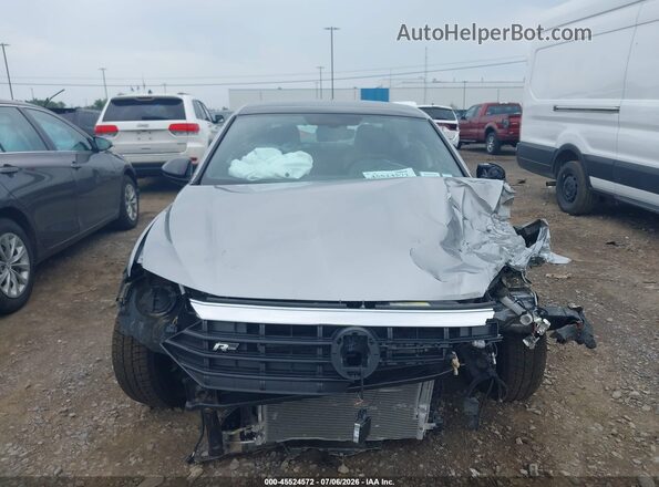 3VWC57BU9MM014941 2021 VOLKSWAGEN JETTA Серебряный Вид задней части салона