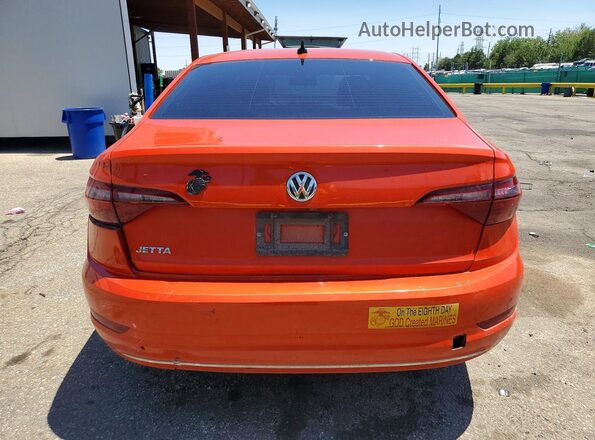 3VWC57BU9MM020920 2021 VOLKSWAGEN JETTA Orange Widok z tyłu