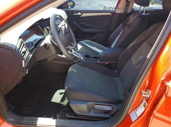 3VWC57BU9MM020920 2021 VOLKSWAGEN JETTA Orange Widok wnętrza z przodu