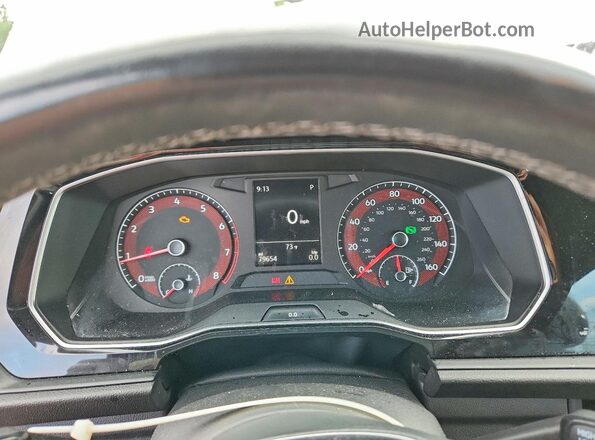 3VWC57BU9MM030816 2021 VOLKSWAGEN JETTA Серый Вид щитка приборов