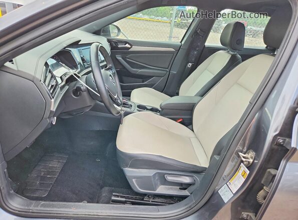 3VWC57BU9MM030816 2021 VOLKSWAGEN JETTA Серый Вид салона спереди