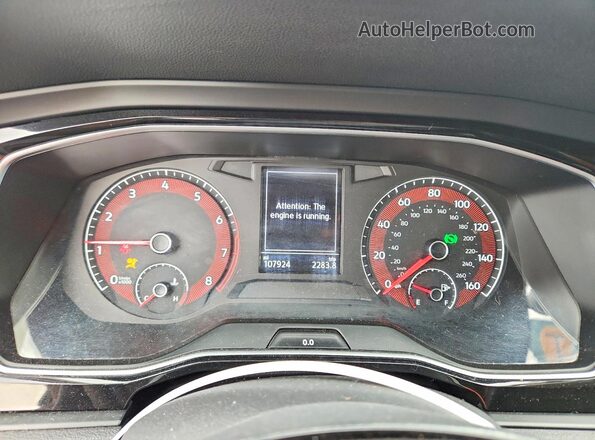 3VWC57BU9MM044750 2021 VOLKSWAGEN JETTA Black Սարքավորումների վահանակի տեսք