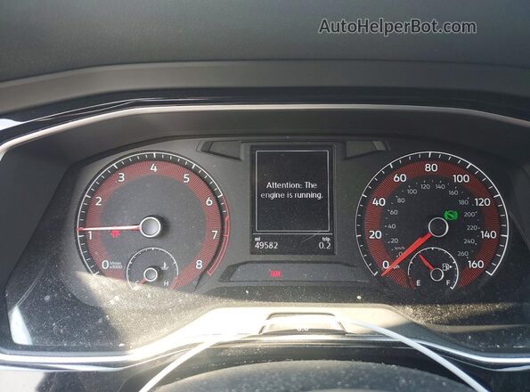 3VWC57BU9MM084696 2021 VOLKSWAGEN JETTA Silver Вид щитка приладів