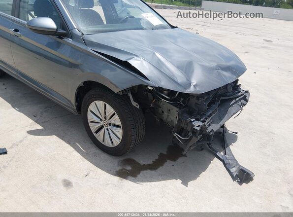 3VWC57BUXKM040557 2019 VOLKSWAGEN JETTA Gray Вид спереду