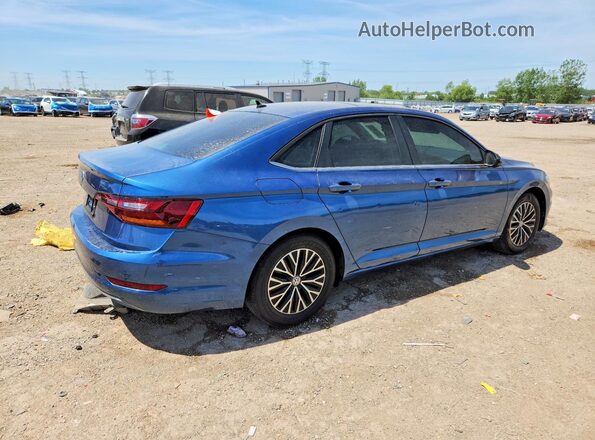 3VWC57BUXKM057097 2019 VOLKSWAGEN JETTA Blue Rear right