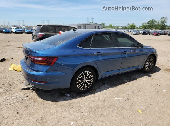 3VWC57BUXKM057097 2019 VOLKSWAGEN JETTA Blue Rear interior view