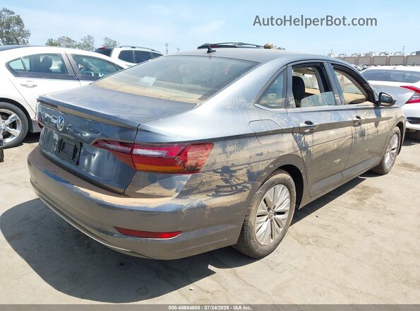 3VWC57BUXKM063076 2019 VOLKSWAGEN JETTA Gray Rear right