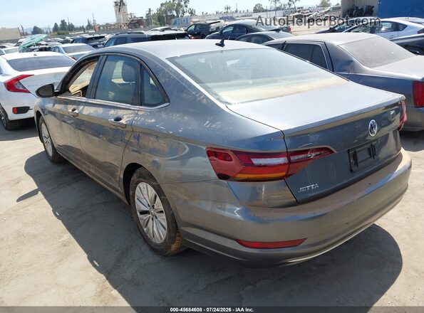 3VWC57BUXKM063076 2019 VOLKSWAGEN JETTA Gray Rear left