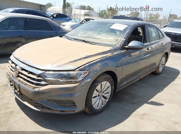 3VWC57BUXKM063076 2019 VOLKSWAGEN JETTA Gray Front left