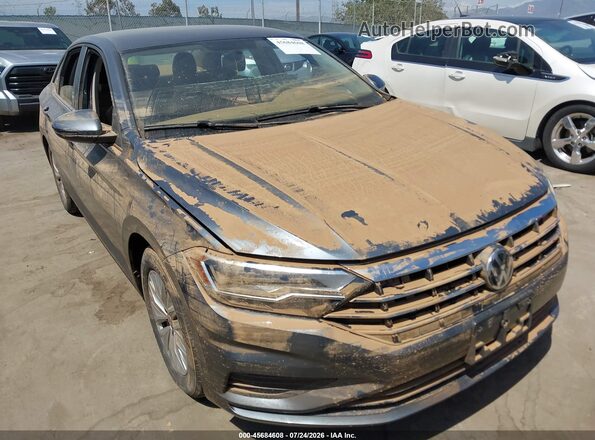 3VWC57BUXKM063076 2019 VOLKSWAGEN JETTA Gray Front view