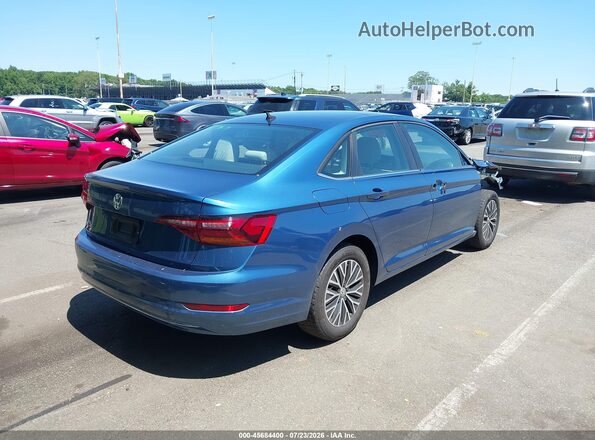 3VWC57BUXKM089337 2019 VOLKSWAGEN JETTA Синий Задняя правая четверть