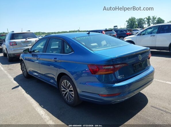 3VWC57BUXKM089337 2019 VOLKSWAGEN JETTA Синий Задняя левая четверть