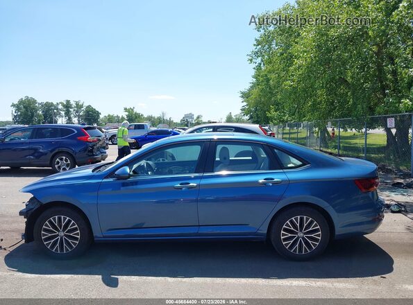 3VWC57BUXKM089337 2019 VOLKSWAGEN JETTA Синий Панорамный вид салона 360°