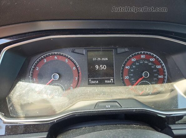 3VWC57BUXKM090701 2019 VOLKSWAGEN JETTA Blue Widok zestawu wskaźników