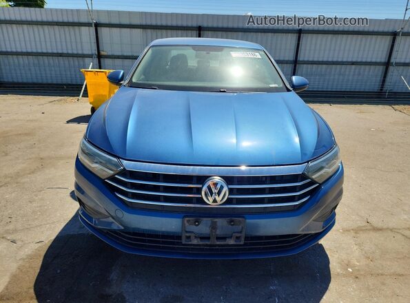3VWC57BUXKM090701 2019 VOLKSWAGEN JETTA Blue Widok z przodu