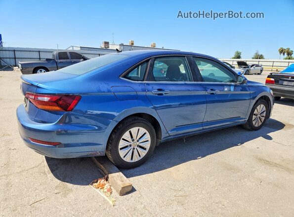 3VWC57BUXKM090701 2019 VOLKSWAGEN JETTA Blue Tył prawy