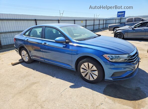 3VWC57BUXKM090701 2019 VOLKSWAGEN JETTA Blue Przód prawy