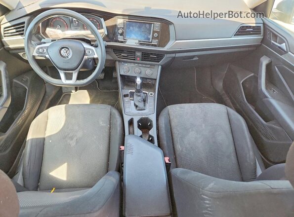 3VWC57BUXKM090701 2019 VOLKSWAGEN JETTA Blue Widok deski rozdzielczej