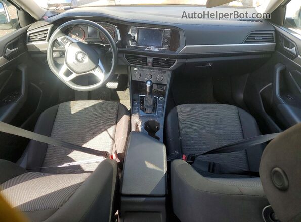 3VWC57BUXKM178826 2019 VOLKSWAGEN JETTA Белый Вид панели приборов