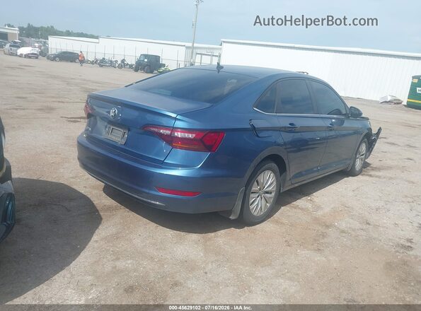 3VWC57BUXKM180463 2019 VOLKSWAGEN JETTA Blue Rear right