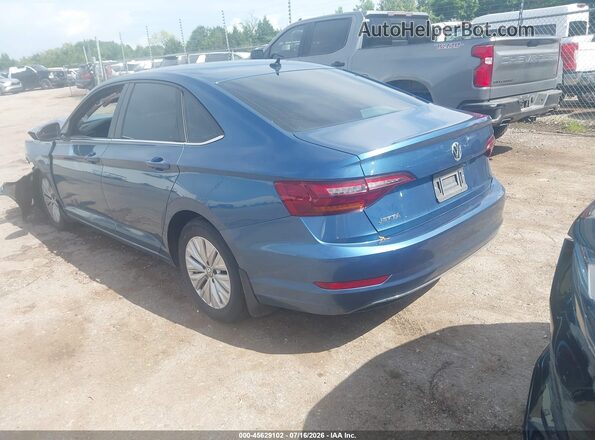 3VWC57BUXKM180463 2019 VOLKSWAGEN JETTA Blue Rear left