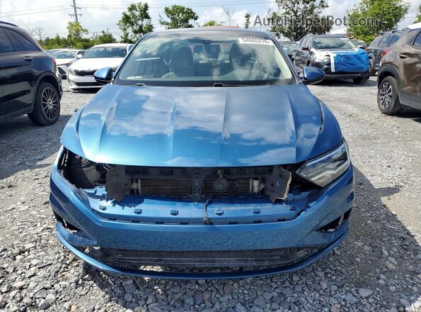 3VWC57BUXKM190796 2019 VOLKSWAGEN JETTA Синий Вид спереди