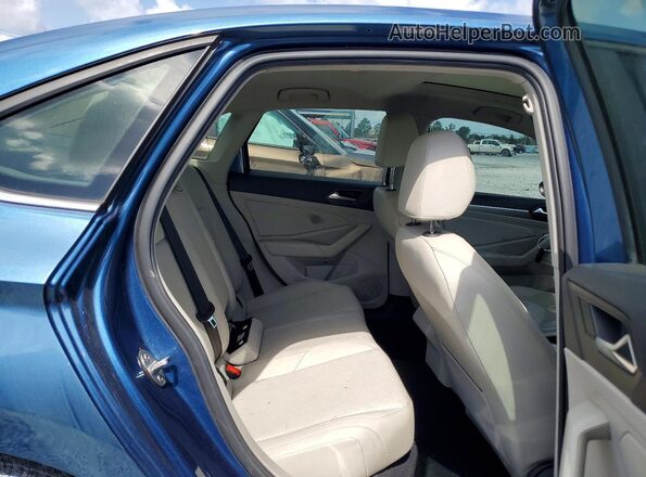 3VWC57BUXKM190796 2019 VOLKSWAGEN JETTA Синий Вид задних сидений