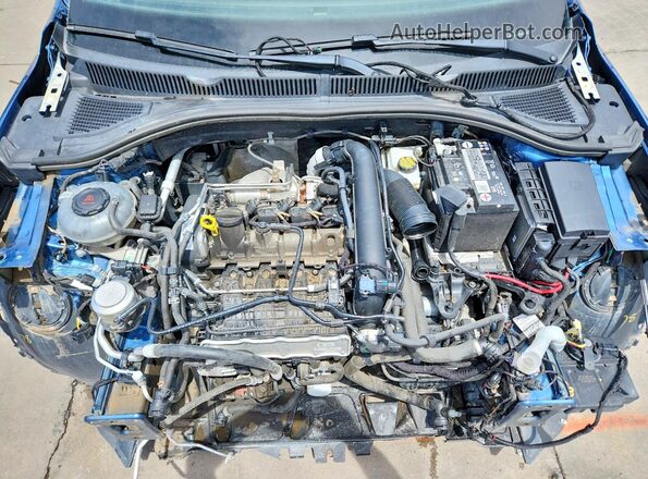 3VWC57BUXKM201165 2019 VOLKSWAGEN JETTA Blue Widok wnętrza z tyłu
