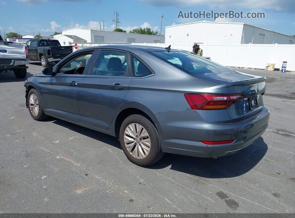 3VWC57BUXKM253038 2019 VOLKSWAGEN JETTA Gray Задня ліва чверть