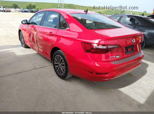 3VWC57BUXMM039976 2021 VOLKSWAGEN JETTA Red უკანა მარცხენა