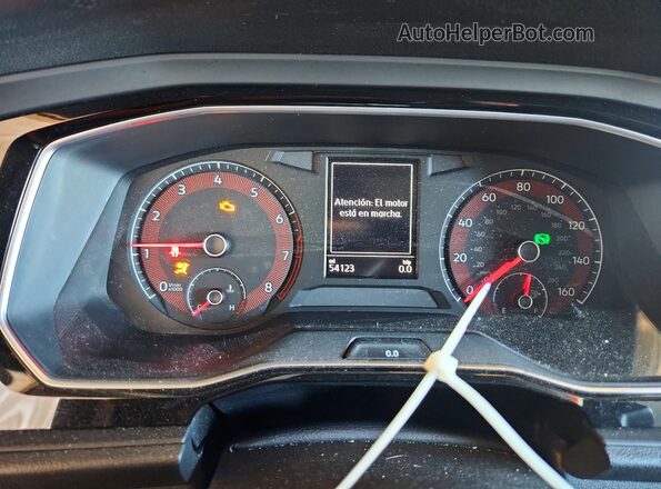 3VWC57BUXMM042909 2021 VOLKSWAGEN JETTA Черный Вид щитка приборов
