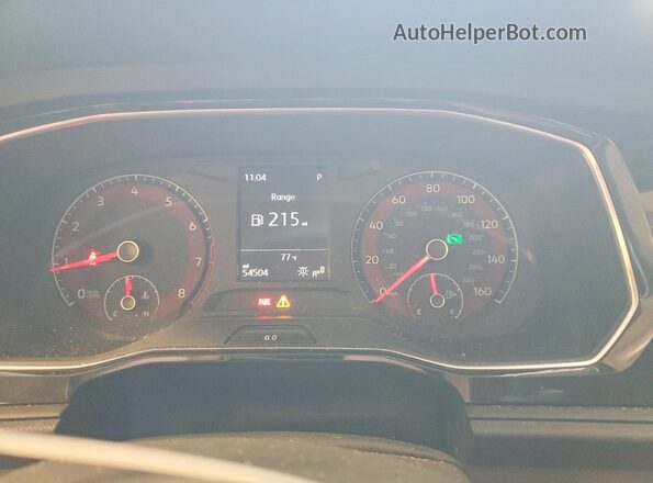 3VWC57BUXMM080334 2021 VOLKSWAGEN JETTA Black ხელსაწყოთა პანელის ხედი