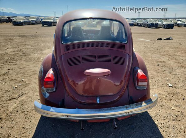 3VWCA21C3XM442001 1972 VOLKSWAGEN BEETLE Orange Rear view