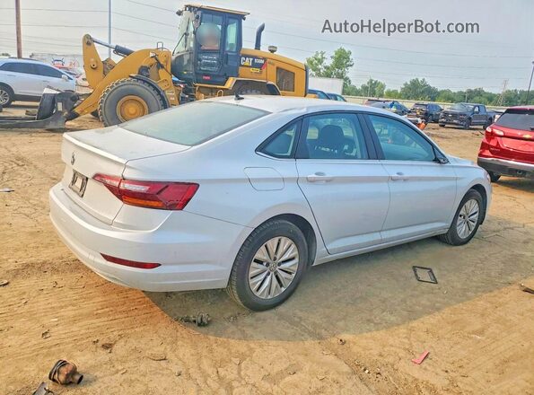 3VWCB7BU0KM139686 2019 VOLKSWAGEN JETTA Silver Trasero derecho