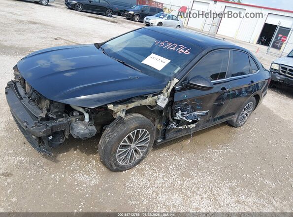 3VWCB7BU0KM162496 2019 VOLKSWAGEN JETTA Black Front left