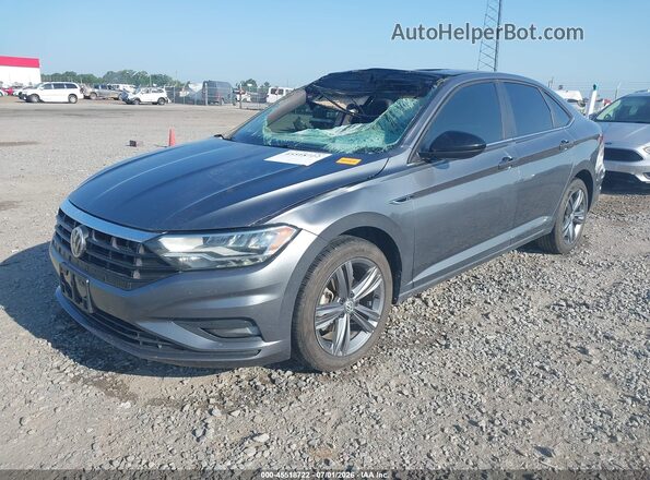 3VWCB7BU0KM228397 2019 VOLKSWAGEN JETTA Gray Przód lewy