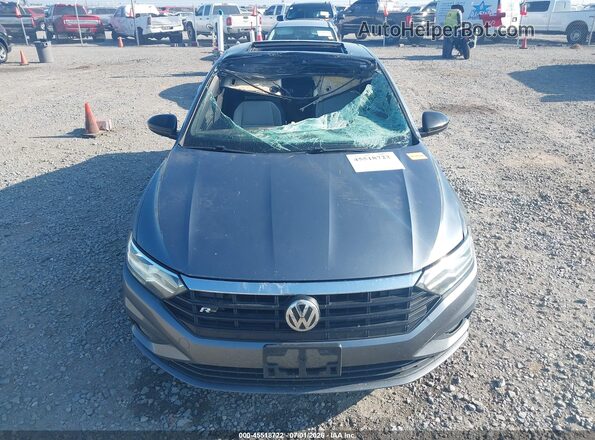 3VWCB7BU0KM228397 2019 VOLKSWAGEN JETTA Gray Widok z przodu