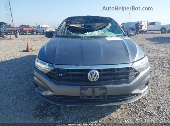 3VWCB7BU0KM228397 2019 VOLKSWAGEN JETTA Gray Widok wnętrza z tyłu
