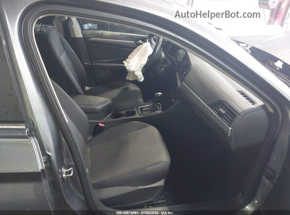 3VWCB7BU0LM011773 2020 VOLKSWAGEN JETTA Gray Widok wnętrza z przodu
