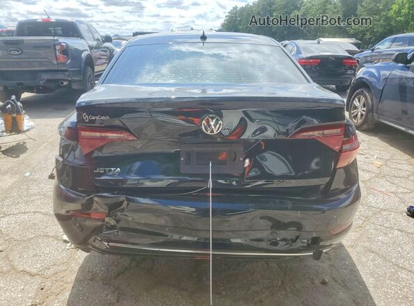 3VWCB7BU1KM245452 2019 VOLKSWAGEN JETTA Black Вид ззаду