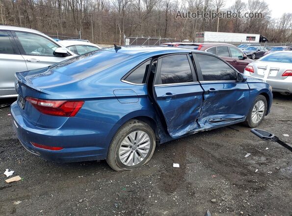 3VWCB7BU1LM033345 2020 VOLKSWAGEN JETTA Blue Rear right