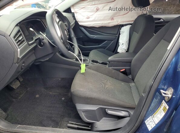 3VWCB7BU1LM033345 2020 VOLKSWAGEN JETTA Blue Front interior view