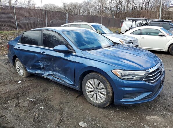 3VWCB7BU1LM033345 2020 VOLKSWAGEN JETTA Blue Front right