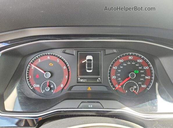 3VWCB7BU1LM045625 2020 VOLKSWAGEN JETTA Silver Instrument cluster view