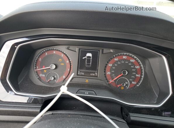 3VWCB7BU2LM004467 2020 VOLKSWAGEN JETTA Gray Instrument cluster view