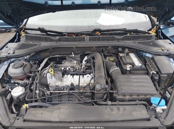 3VWCB7BU2LM015338 2020 VOLKSWAGEN JETTA Blue უკანა ხედი