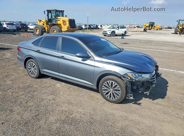 3VWCB7BU2LM020815 2020 VOLKSWAGEN JETTA Серый Передняя правая четверть